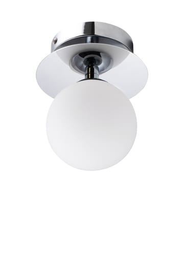 Applique murale/Plafonnier Art Deco IP44 - Chrome-Blanc - Globen Lighting
