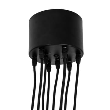 Lampe à suspension Pallas - transparent-noir - Globen Lighting