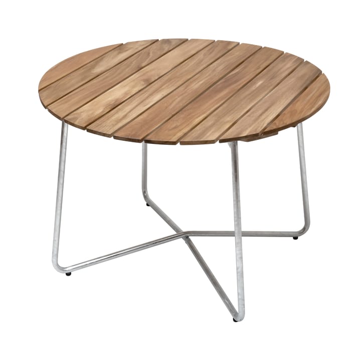 Table à manger 9A - Teck Ø100 cm - Grythyttan Stålmöbler