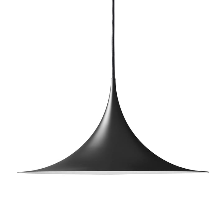 Lampe à suspension Semi Ø 47 cm - Black semi matt - GUBI