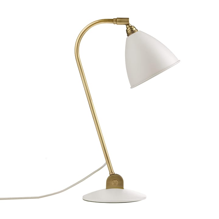 Lampe de table Bestlite BL2 - blanc mat-laiton - GUBI