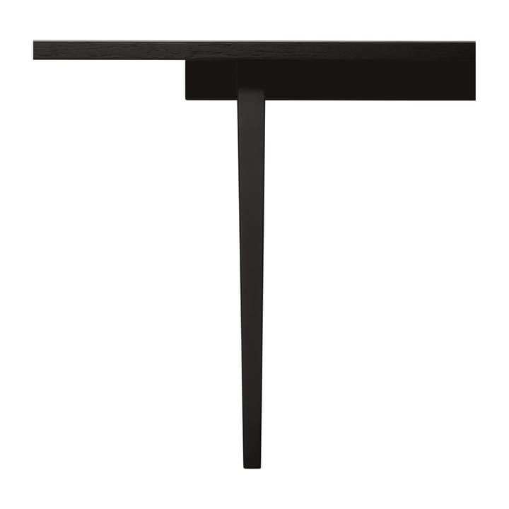 Table à manger Private 100x320 cm - Marron-chêne teinté noir - GUBI