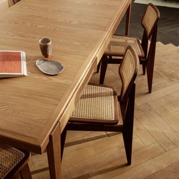 Table à manger S-table - oak matt lacqured, extendable - GUBI