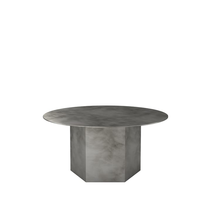 Table basse Epic Steel - misty grey, ø80cm - GUBI