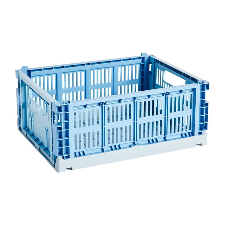 Colour Crate Mix M 26,5x34,5 cm - Bleu ciel - HAY