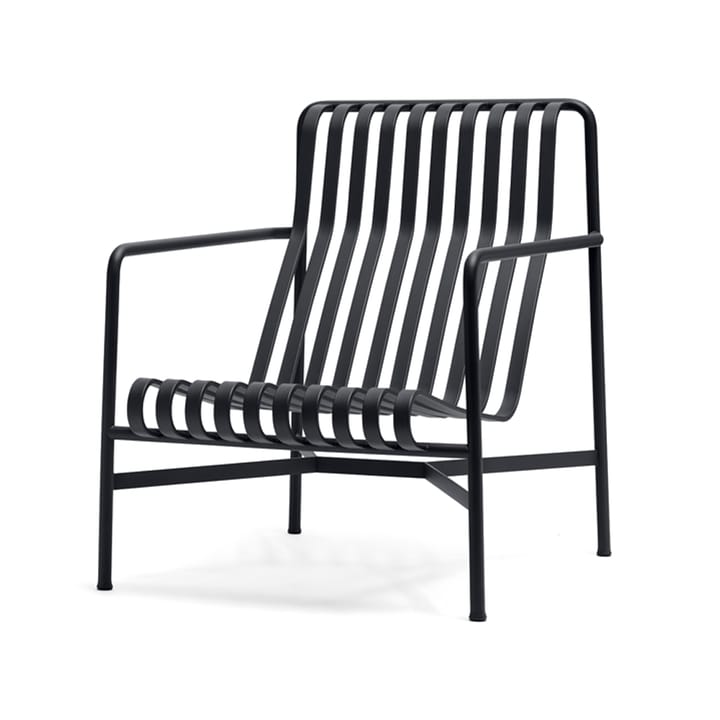 Fauteuil lounge Palissade High - anthracite - HAY