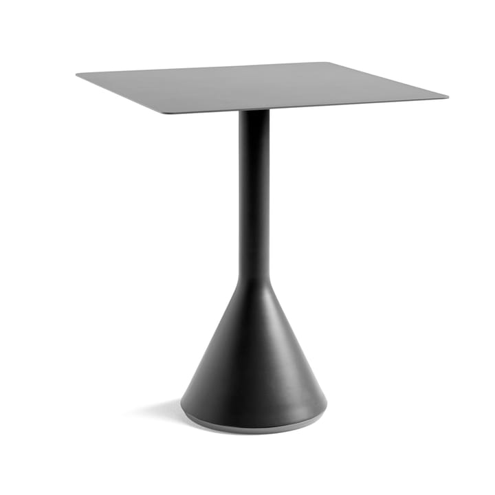 Table café carrée Palissade Cone 65x65 cm - anthracite - HAY