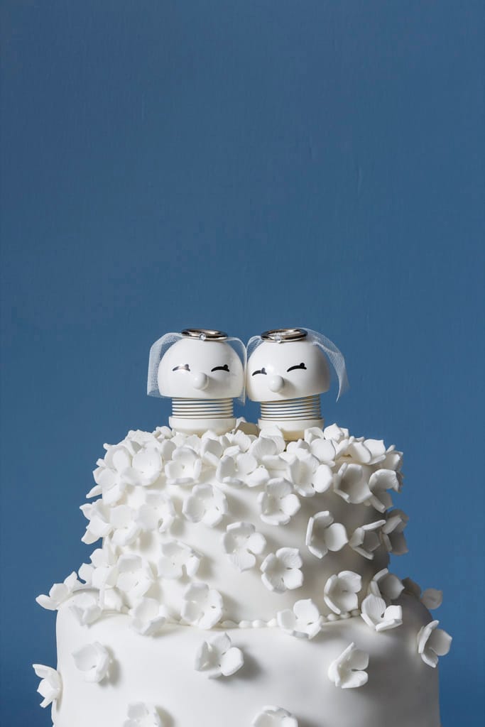 Figurine Hoptimist Bride & Bride 2 pièces - White - Hoptimist