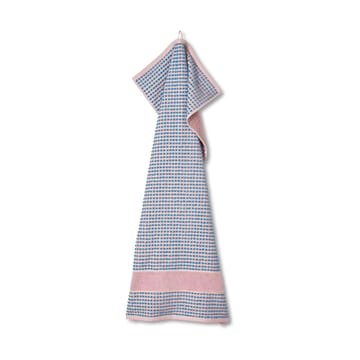 Serviette Check 50x100 cm - Soft pink-bleu - Juna