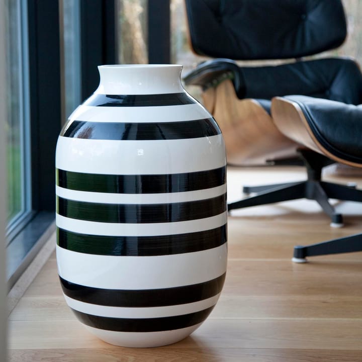 Vase Omaggio 50 cm - noir - Kähler