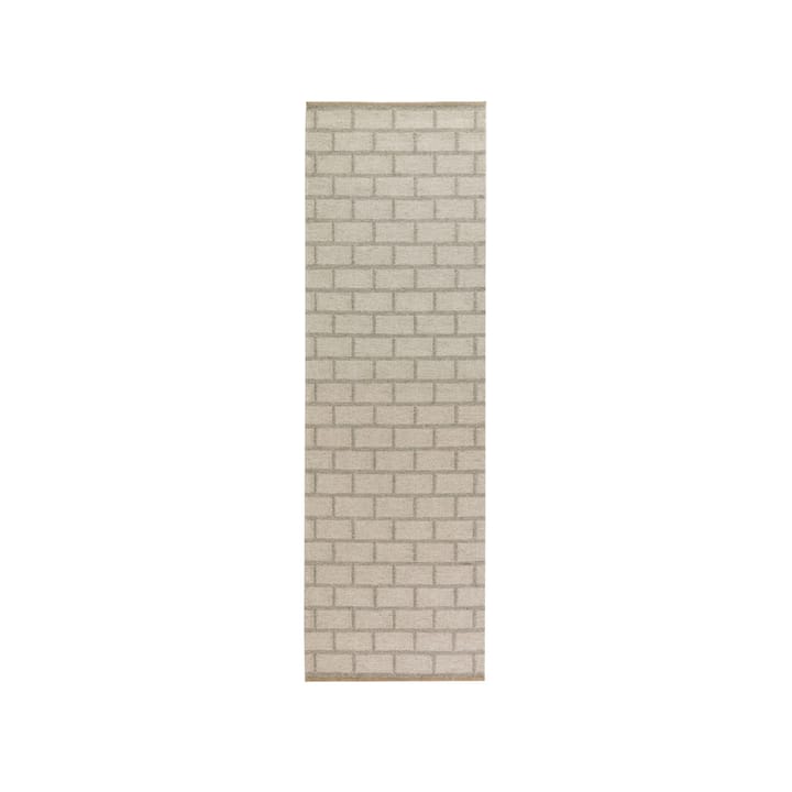Tapis de couloir Brick - light grey, 80x250 cm - Kateha