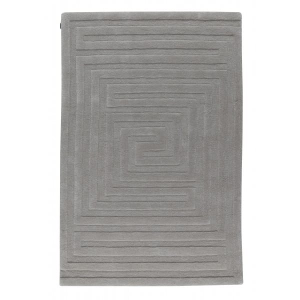 Tapis pour enfant mini-labyrinthe 120x180 cm - gris argenté (gris) - Kateha