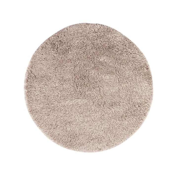Tapis Shaggy rond - white/grey, 220 cm - Kateha