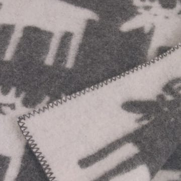 Couverture en laine Elan - gris 130x180 cm - Klippan Yllefabrik