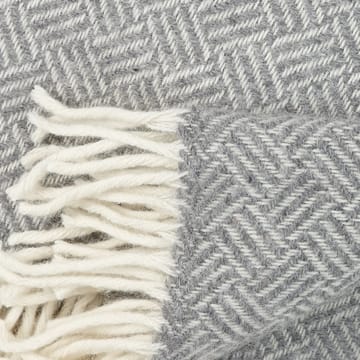 Plaid en laine Samba - gris - Klippan Yllefabrik
