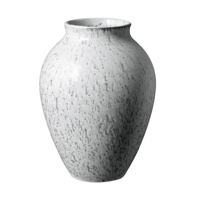 Vase Knabstrup 20 cm - Blanc-Gris - Knabstrup Keramik
