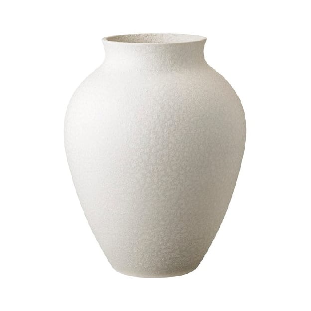 Vase Knabstrup 20 cm - blanc - Knabstrup Keramik