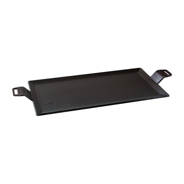 Plaque à frire, acier au carbone de 4 mm - Surface de cuisson 45x22 cm - Kockums Jernverk