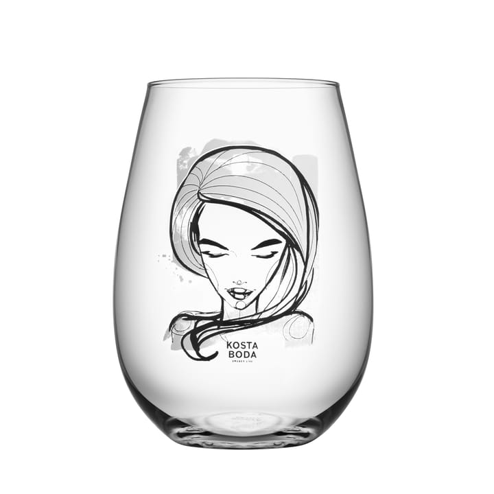 Verre All about you 57 cl lot de 2 - need you (blanc) - Kosta Boda