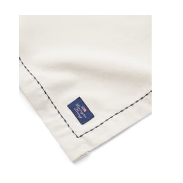Set de table Org Cotton Oxford stitches 40x50 cm - Dark gray-beige - Lexington