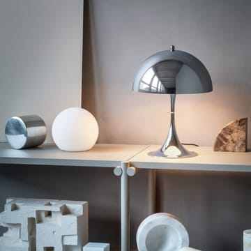 Lampe de table Panthella MINI - Chrome - Louis Poulsen