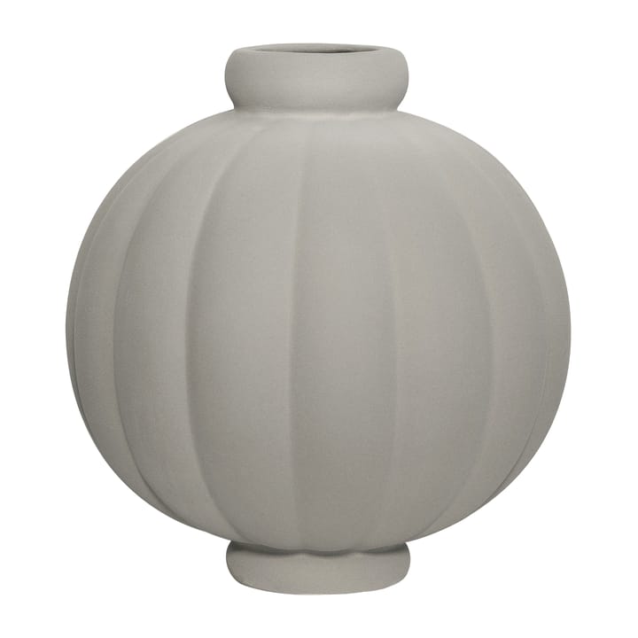 Vase Balloon 25cm - Sanded Grey - Louise Roe