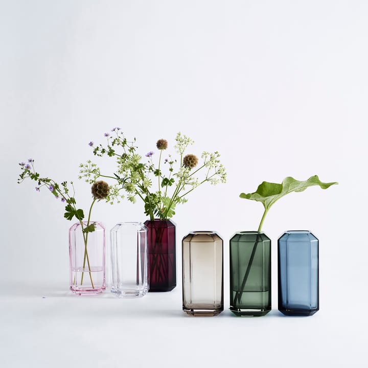 Vase Jewel petit - transparent - Louise Roe