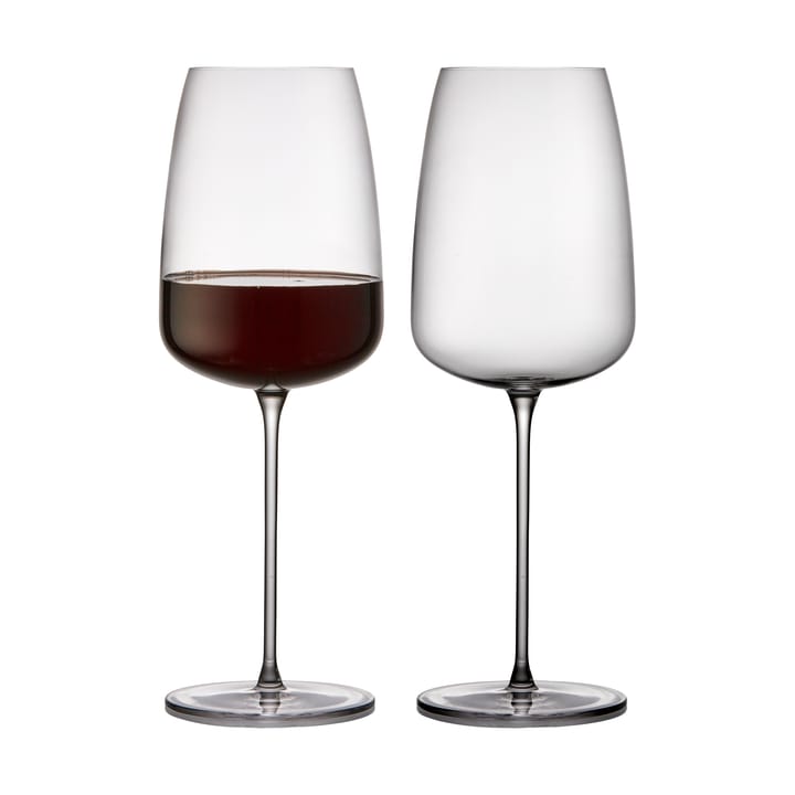 Verre à vin Veneto Bourgogne 77 cl lot de 2 - Clear - Lyngby Glas