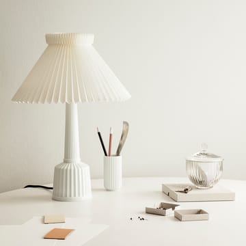 Lampe de table Esben klint - blanc, h.44 cm - Lyngby Porcelæn