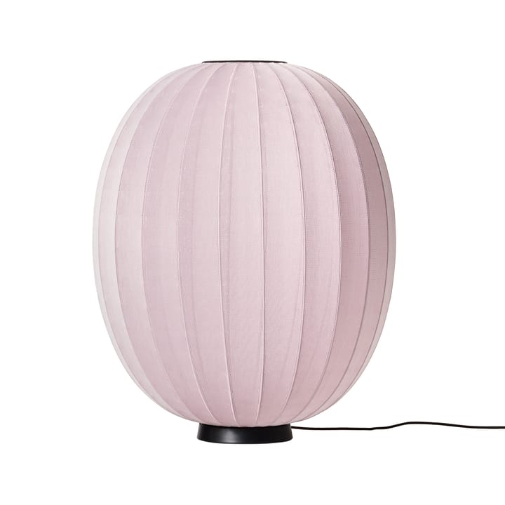 Lampe sure pied Knit-Wit 65 High Oval Level - Light pink - Made By Hand