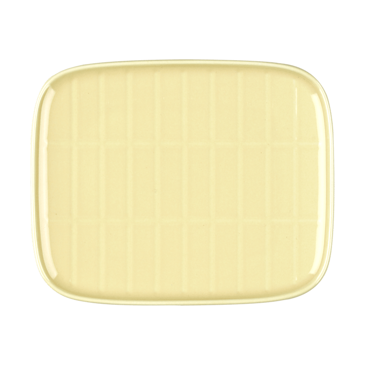 Assiette Tiiliskivi 12x15 cm - Butter yellow - Marimekko