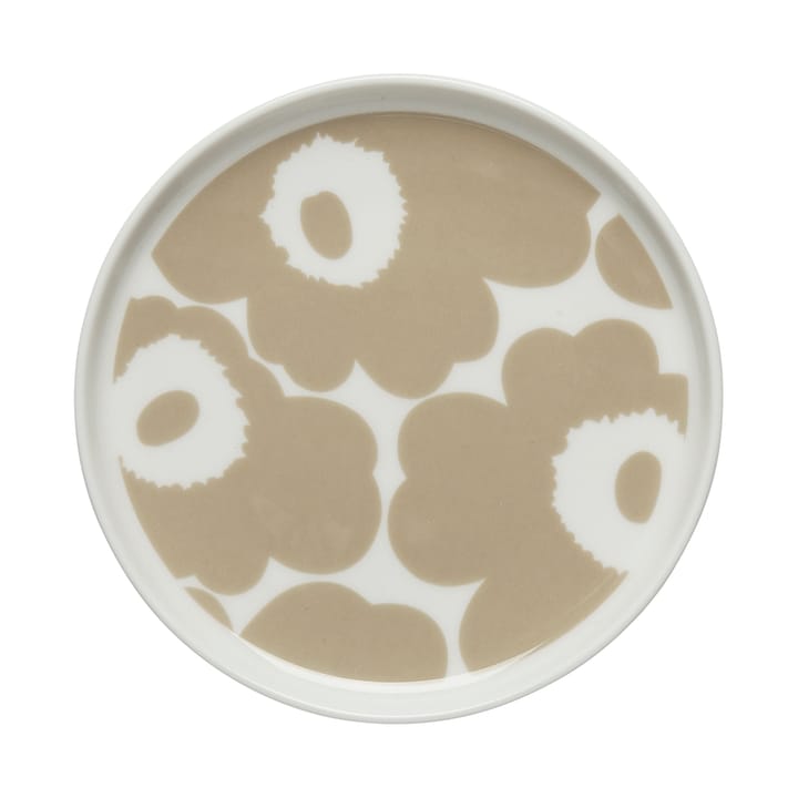 Assiette Unikko Ø13,5 cm - Blanc-beige - Marimekko
