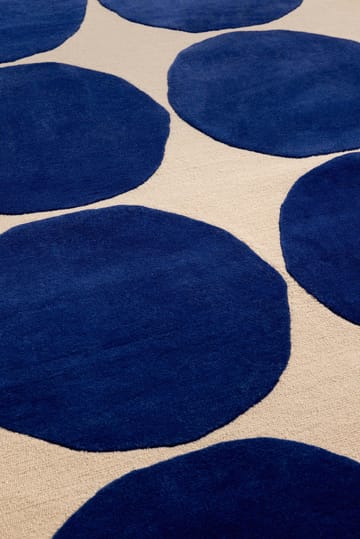 Tapis en laine Isot Kivet - Blue, 250x350 cm - Marimekko