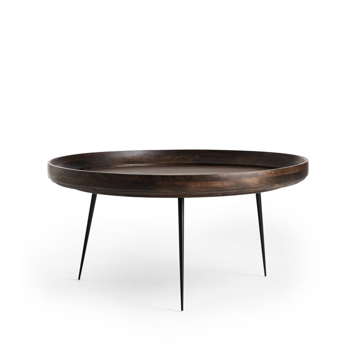 Table Bowl x-large - mangue gris sirka, structure noire - Mater