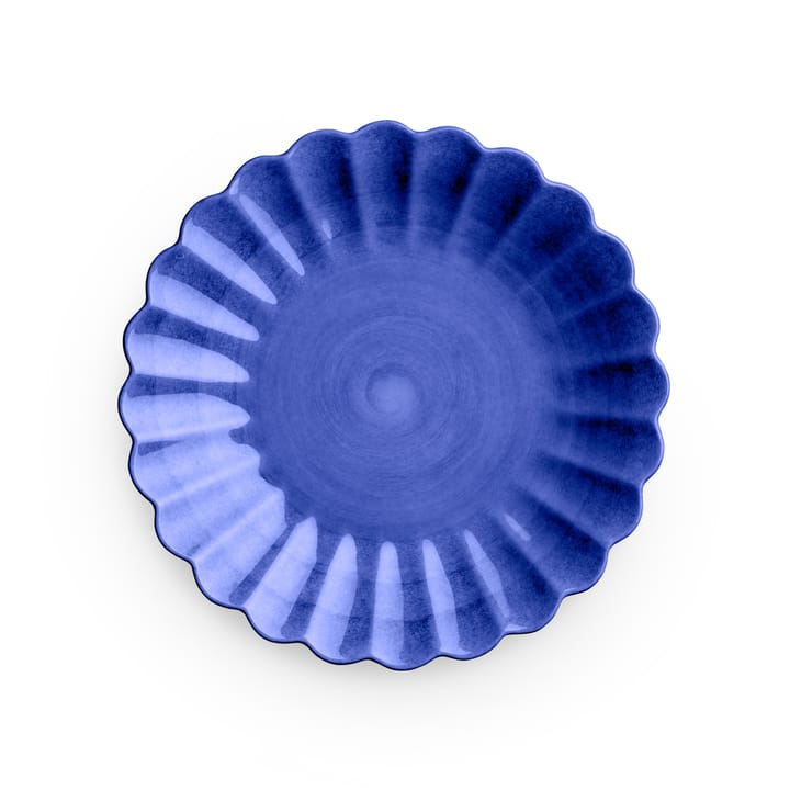 Assiette Oyster 20 cm - Bleu - Mateus