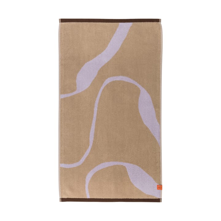 Serviette de bain Nova Arte 70x133 cm - Sand-lilac - Mette Ditmer