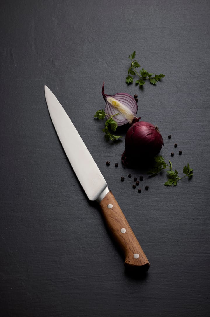 Couteau à filet Foresta 32,5 cm - Acier inoxydable-chêne - Morsø
