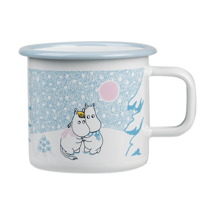 Mug en émail Moomin 37 cl - Let it snow - Muurla