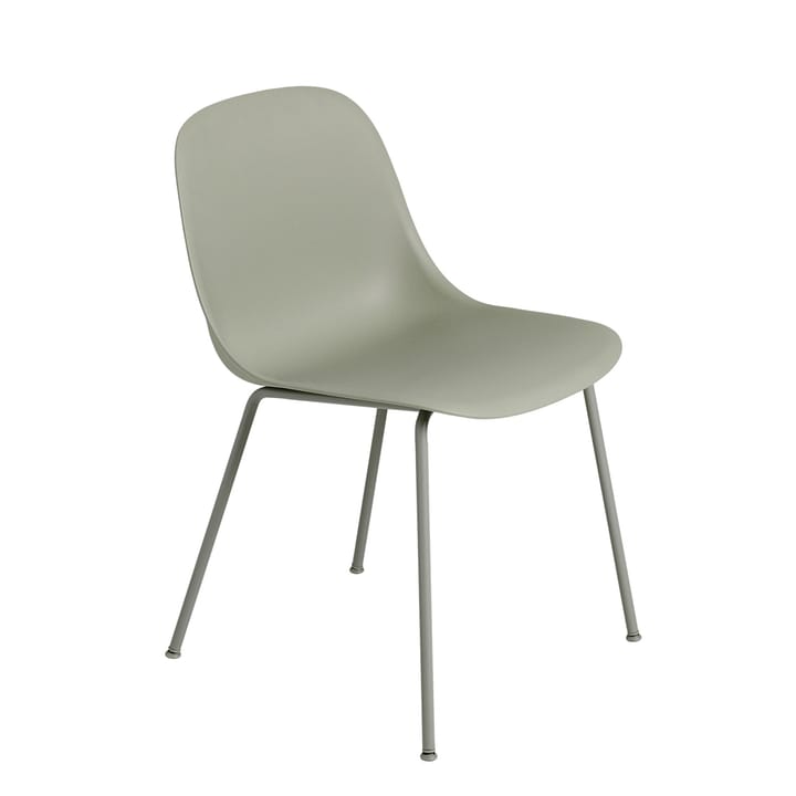 Chaise Fiber Side Chair - Dusty green (plastic) - Muuto