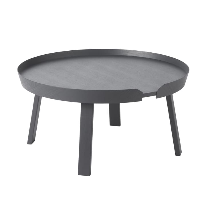 Table Around grande - anthracite (gris) - Muuto
