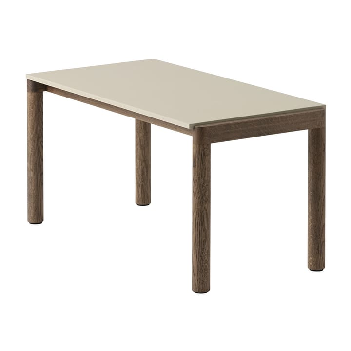 Table basse Couple 1 Plain 40x84x40 cm - Sand-dark oiled oak - Muuto