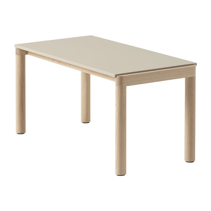 Table basse Couple 1 Plain 40x84x40 cm - Sand-oak - Muuto