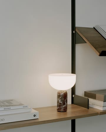 Lampe de table portable Kizu - Rosso Levanto - New Works
