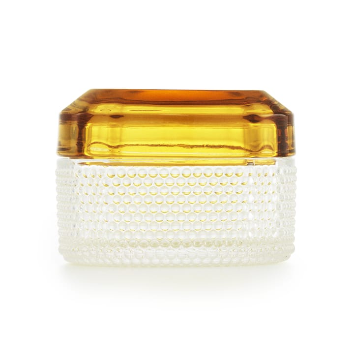 Boîte en verre Brilliant petite - ambre - Normann Copenhagen