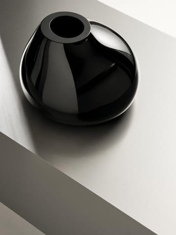 Vase Ebon 190 mm - Noir - Orrefors