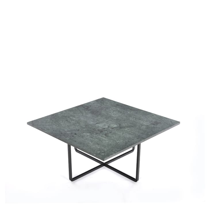 Table basse Ninety - marbre indien, support noir - OX Denmarq