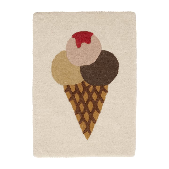 Tapis enfant Ice Cream Tufted 45x65 cm - Multicolore - OYOY