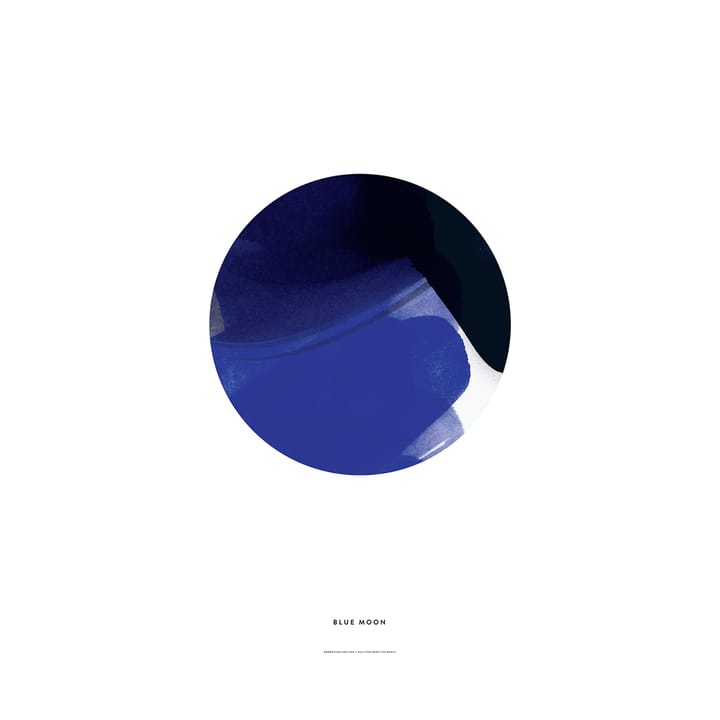 Poster Blue Moon - 50x70 cm - Paper Collective