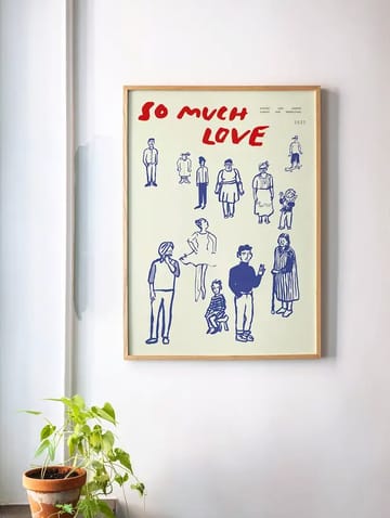 Poster So Much Love - 50x70 cm - Paper Collective