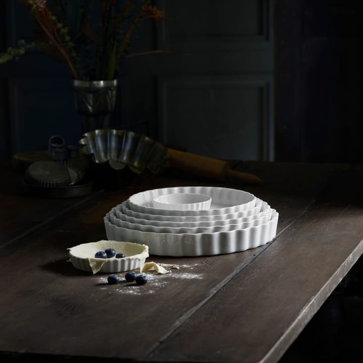 Plat à tarte blanc Pillivuyt - Ø : 24 cm - Pillivuyt